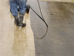 richmond driveway pressure washing