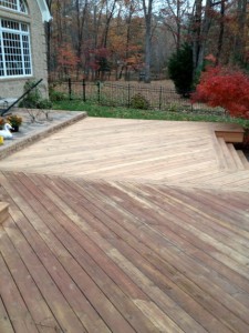 richmond deck sanding services